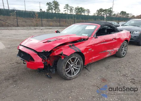 2016 Ford Mustang Gt Premium z USA, uszkodzony, nr VIN 1FATP8FFXG5291211